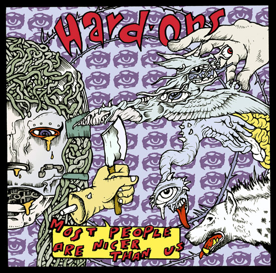 Hard-Ons - Most People Are Nicer Than Us CD Cover Image