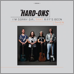 Hard-Ons - I'm Sorry Sir, That Riff's been Taken LP Cover Image