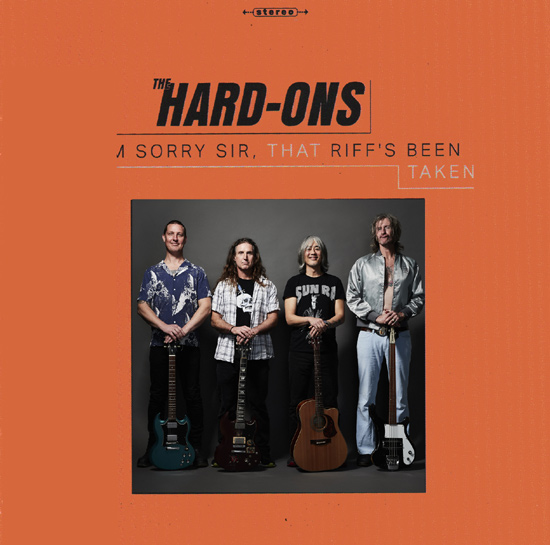 Hard-Ons - I'm Sorry Sir, That Riff's been Taken CD Cover Image