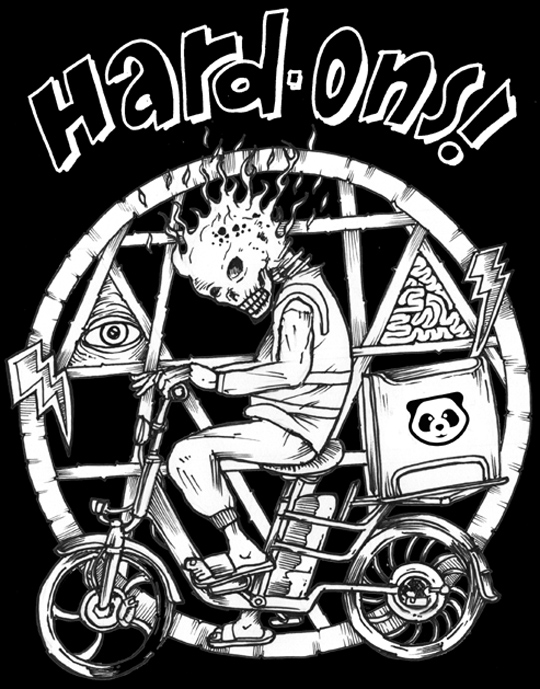 Hard-Ons - Ghost Rider Large Image