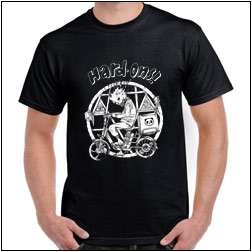 Hard-Ons - Ghost Rider T-Shirt Design Image