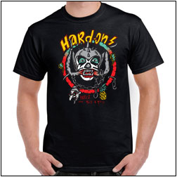 Hard Ons - Hooked On Rock 'n' Roll T-shirt Design