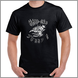 Hard Ons - Jerry A - Tour Shirt Image