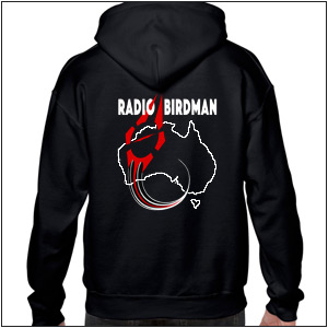 Radio Birdman The Map Hoodie Design